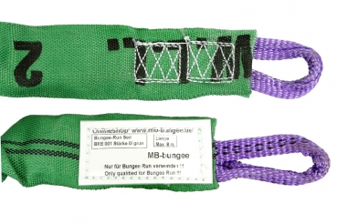 Elastik Seil für Bungee-Run grün (bis ca. 30 kg)