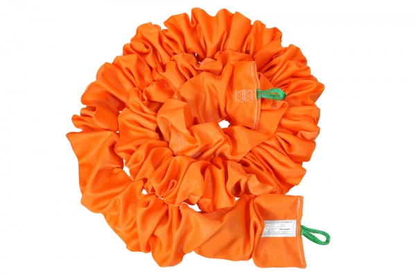 XXL Elastik Seil für Bungee-Run 3,3m orange (bis ca. 200 kg)