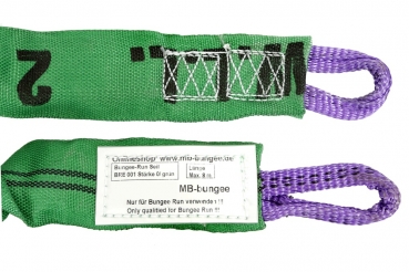 Preview: Elastic rope for Bungee-Run, green (up to 30kg) Preview: Elastic rope for Bungee-Run, green (up to 30kg)