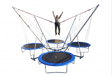 4 person Bungee trampolin 4,95m (stationary)