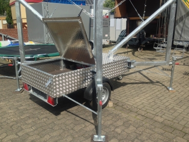 Preview: 4 person Bungee trampolin system 4,95m (mobile) Preview: 4 person Bungee trampolin system 4,95m (mobile)
